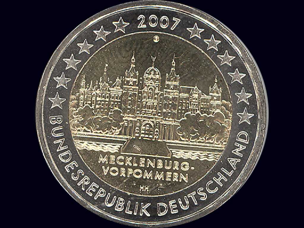 Německo 2 EUR 2007 G pamětní