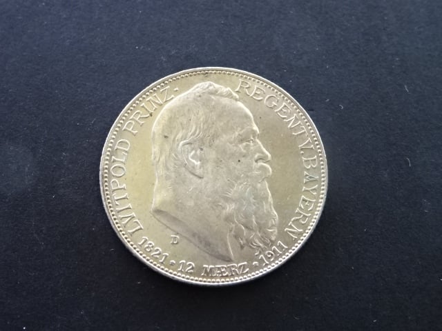 Bayern, Otto (1886-1913), 2 Mark 1911 D, J. 48, KM. 997
