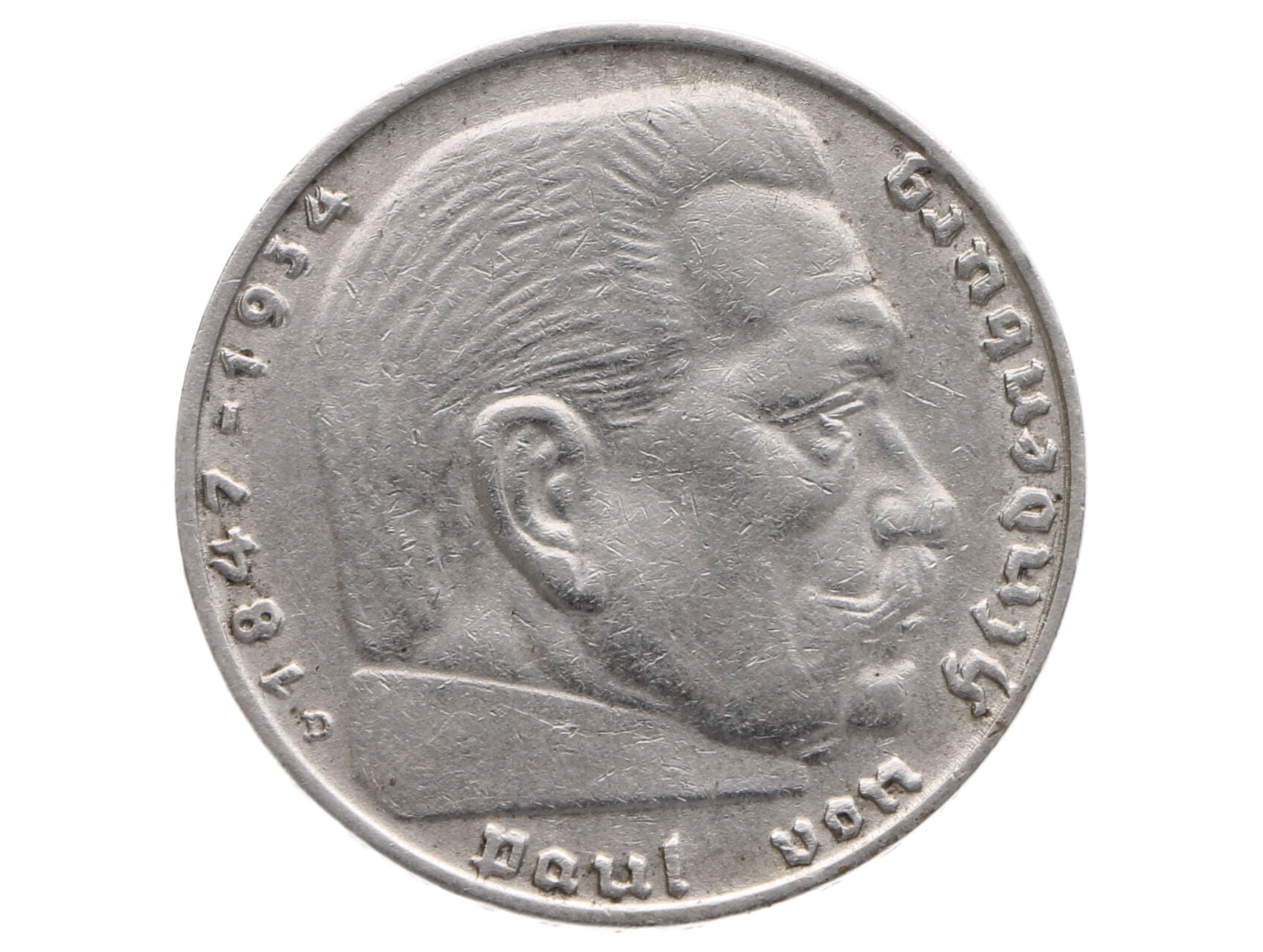 2 Reichsmark 1936 D, J.366