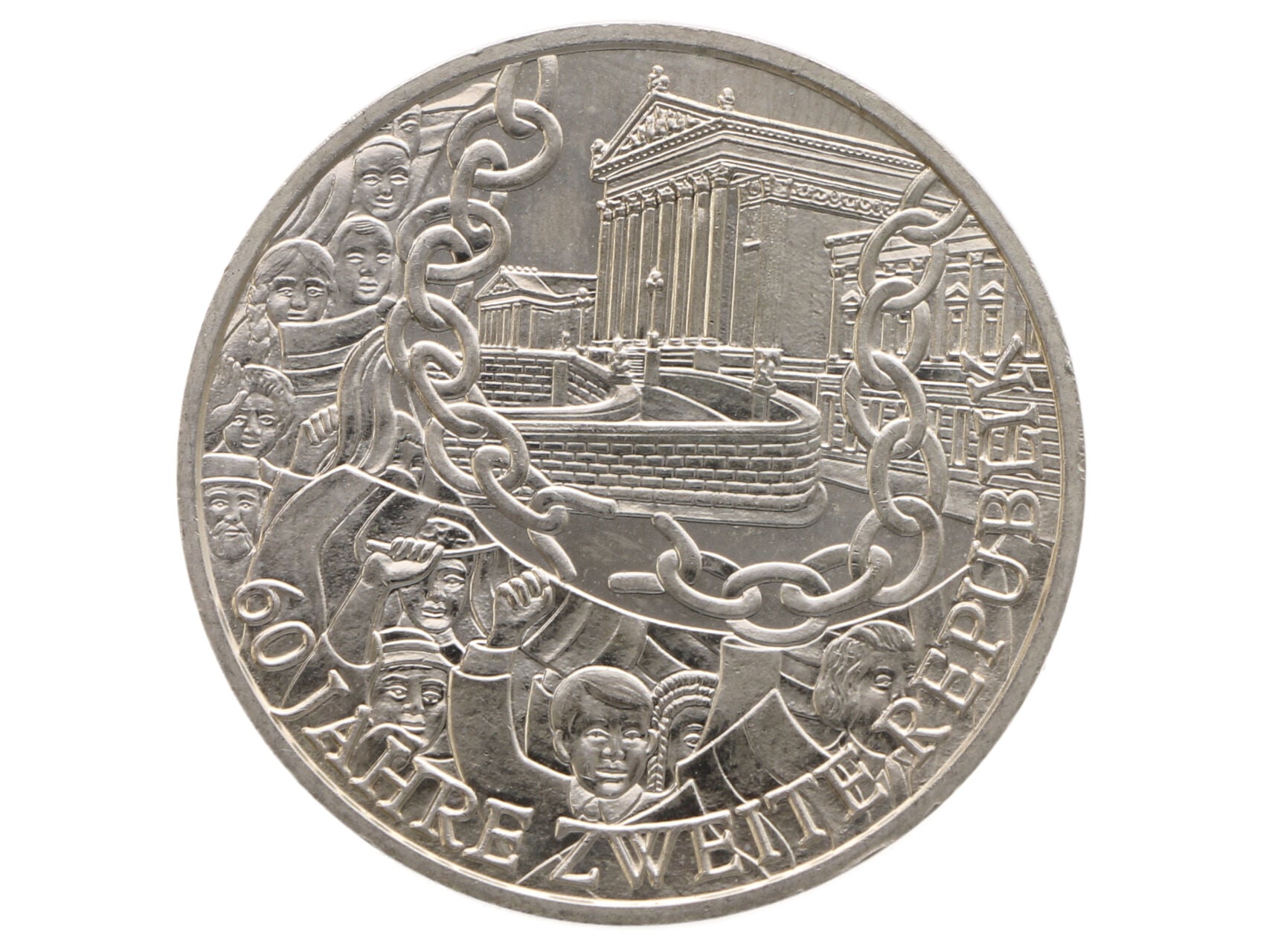10 Euro 2005, 60. výročí 2. Rakouské republiky