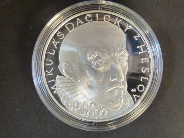 200 Kč 2005 450.výročí narození Mikuláše Dačického z Heslova