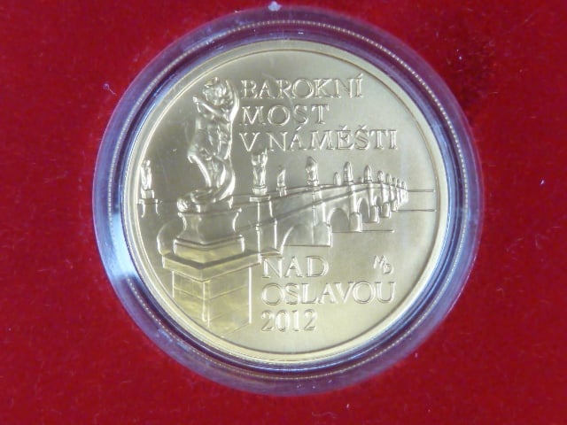 5000 Kč 2012 Barokní most v Náměšti nad Oslavou