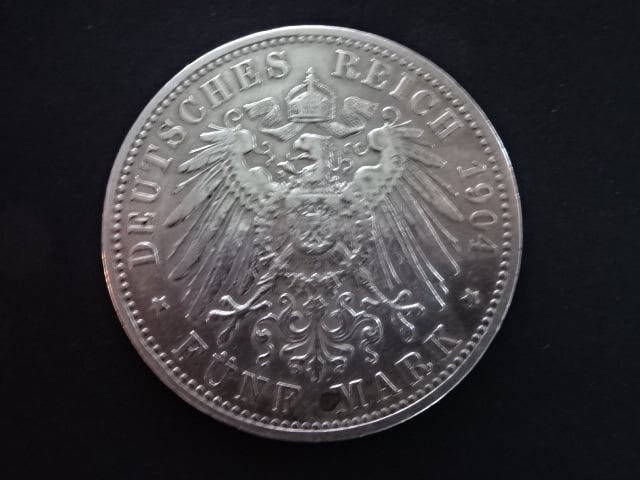 Bayern, Otto (1886-1913), 5 Mark 1903 D, J. 46, KM. 915