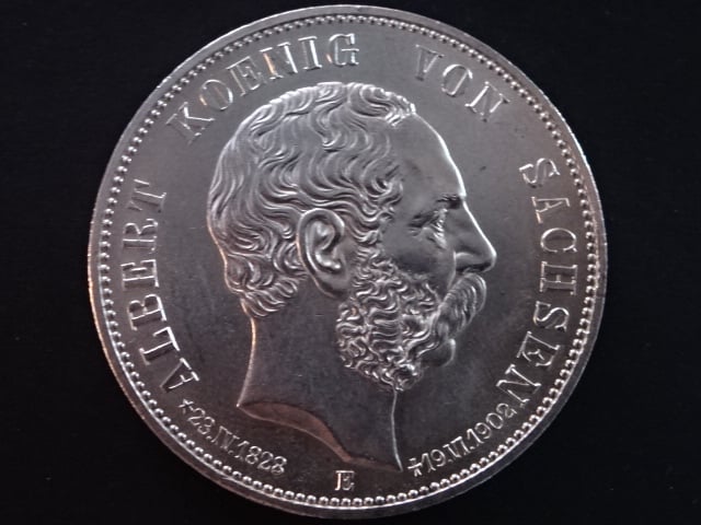Sasko, Albert (1873-1902), 5 Mark 1902 E, J.128, KM. 1256