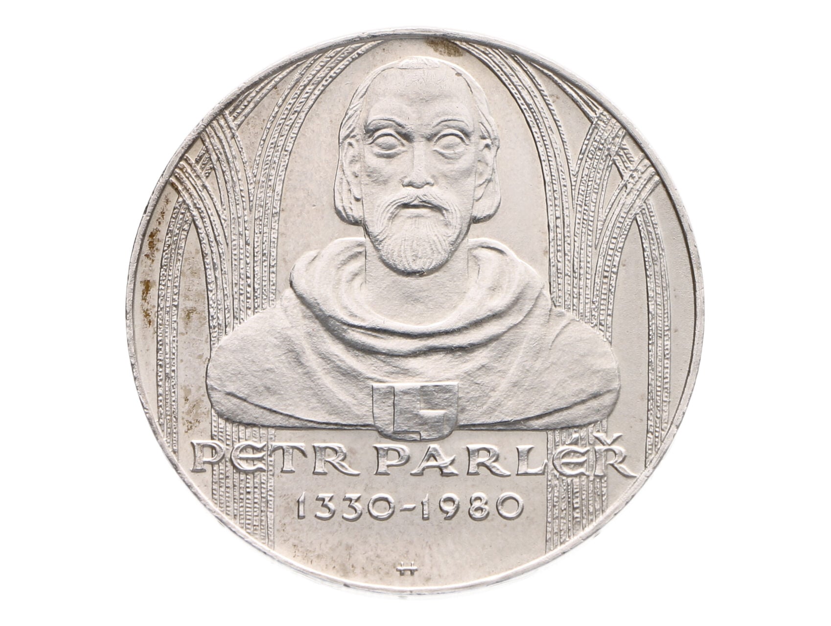 100 Kčs 1980, 650.výročí narození P. Parléře_