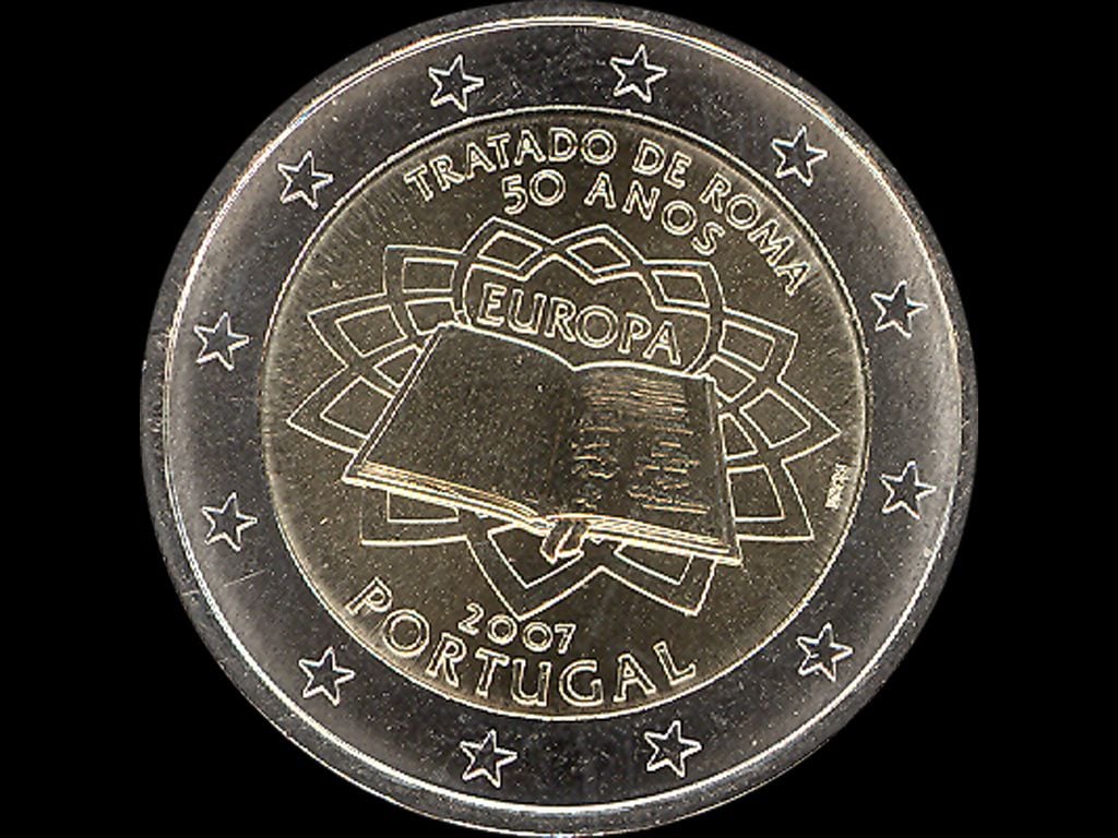 Portugalsko 2 EUR 2007 pamětní - SPOLEČNÉ VYDÁNÍ