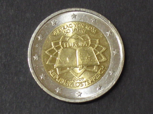 Rakousko 2 EUR 2007 J pamětní - SPOLEČNÉ VYDÁNÍ