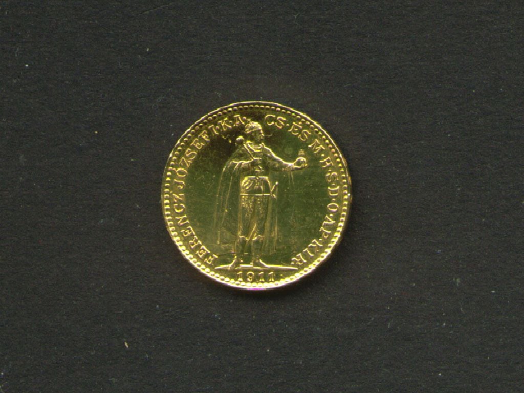 20 Koruna 1911, Uherská ražba