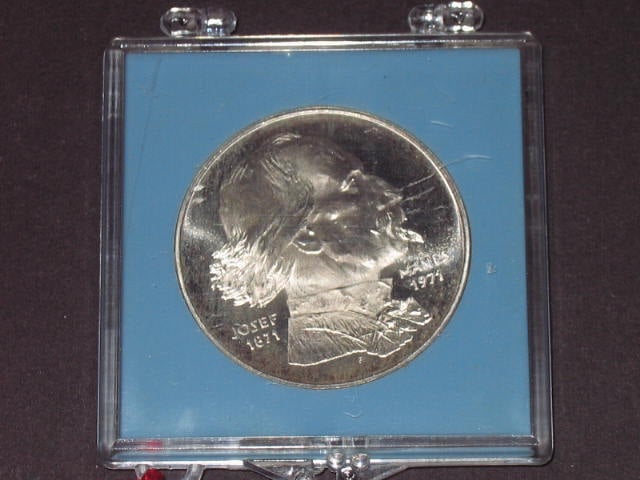 100 Kčs 1971 100.výročí úmrtí J.Mánesa