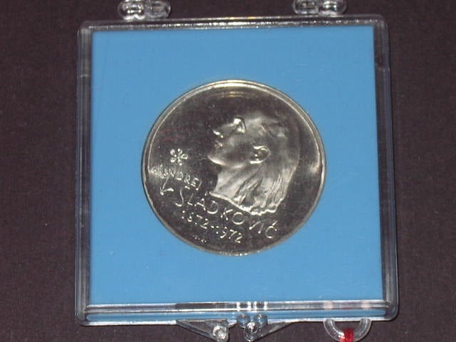 20 Kčs 1972 100.výročí úmrtí básníka A.Sládkoviče