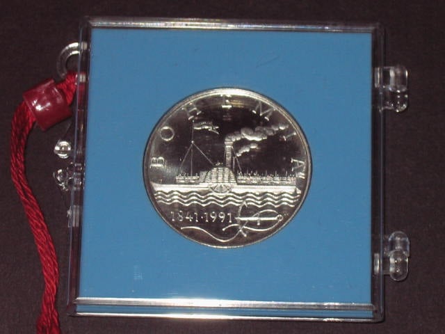 50 Kčs 1991 150.výročí zahájení plavby ...