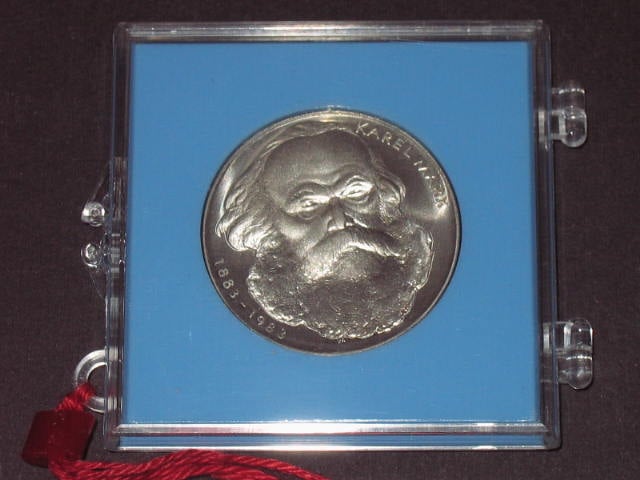 100 Kčs 1983 100.výročí úmrtí K.Marxe