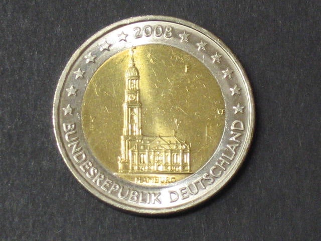 Německo 2 EUR 2008 F pamětní
