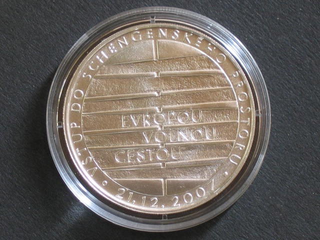 200 Kč 2008, vstup do schengenského prostoru