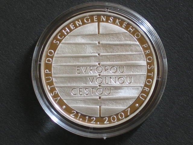 200 Kč 2008, vstup do schengenského prostoru