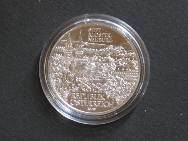 Rakousko 10 EUR 2008 Stift Klosterneuburg