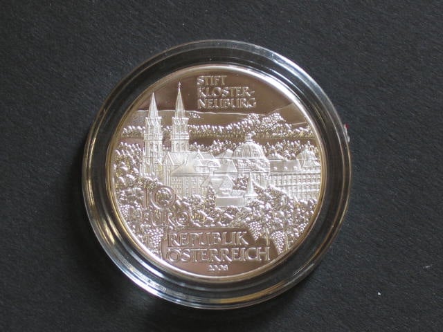 Rakousko 10 EUR 2008 Stift Klosterneuburg