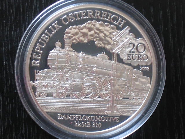 20 Eur 2008 Dampflokomotive kkStB 310