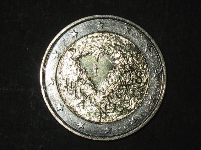 Finsko 2 EUR 2008 pamětní