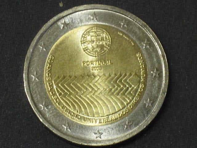 Portugalsko 2 EUR 2008 pamětní