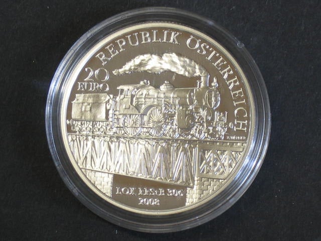 Rakousko 20 EUR 2008 Lok kkStB 306