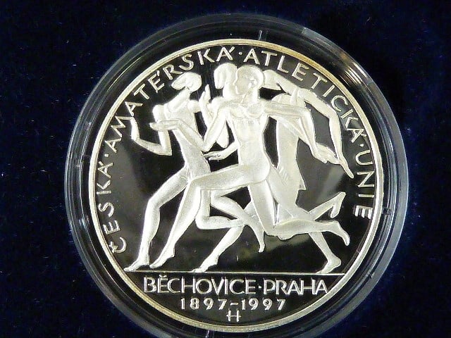 200 Kč 1997, 100. výročí běhu Běchovice - Praha