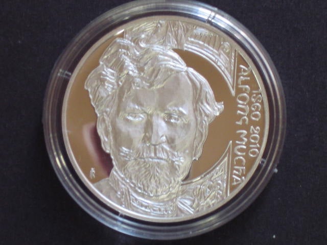 200 Kč 2010, 150.výročí narození Alfonse Muchy