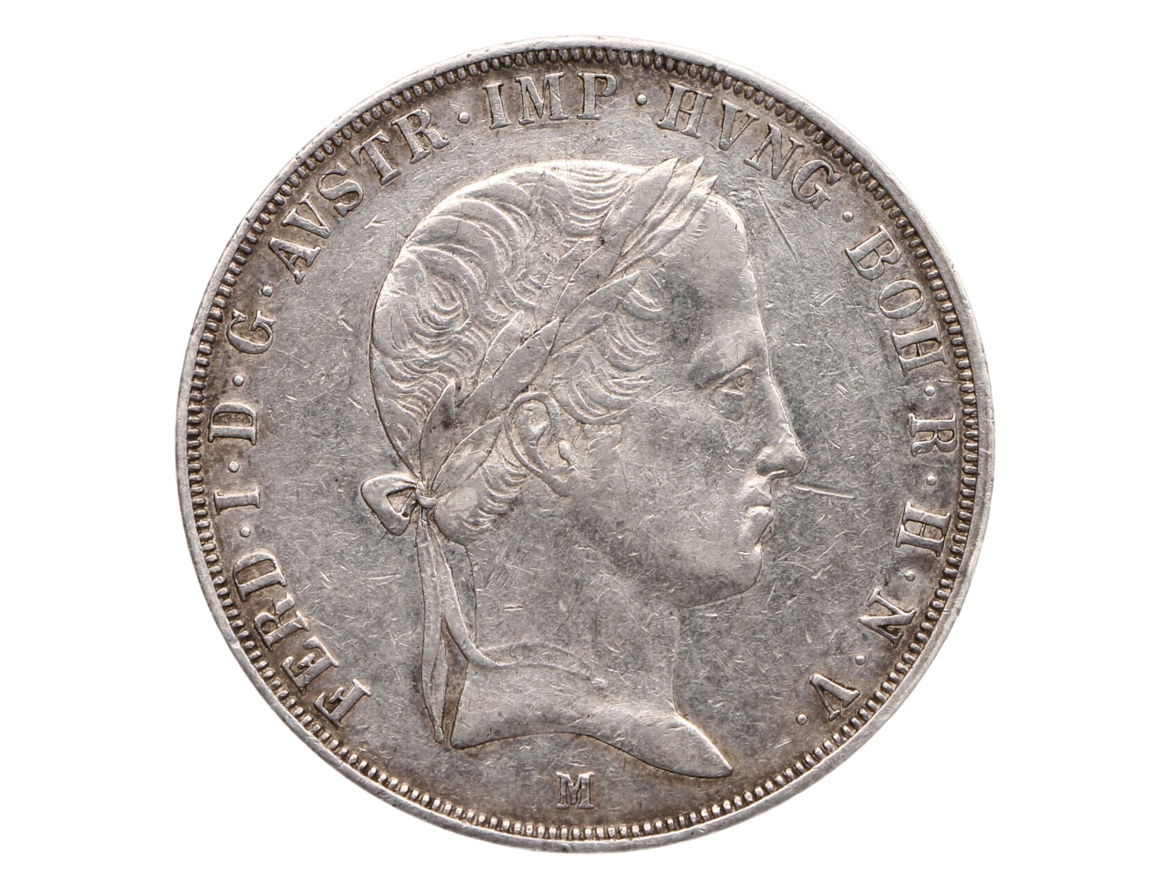 1 Scudo (Tolar) 1837 M, mincovna Milán_