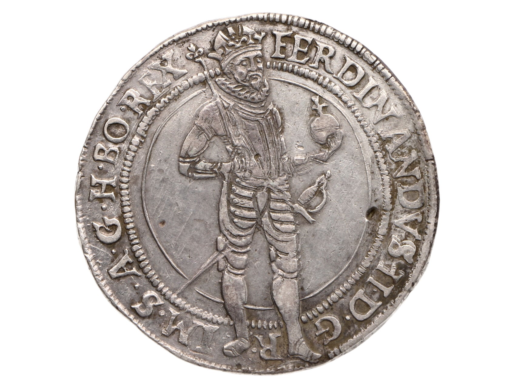 1/2 Tolar 1625, mincovna Praha, Jan Suttner_