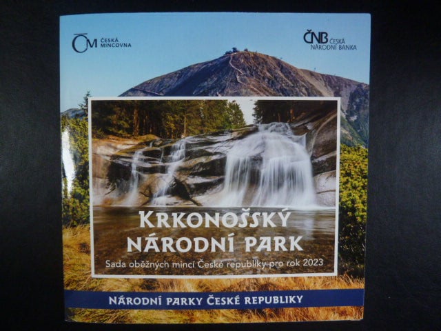 sada 2023 s motivem Krkonošký národní park, náklad 5000 ks
