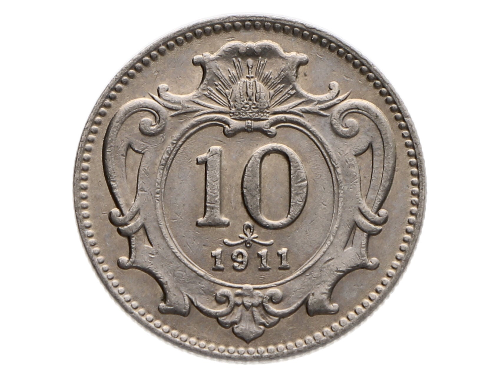 10 Haléř 1911_