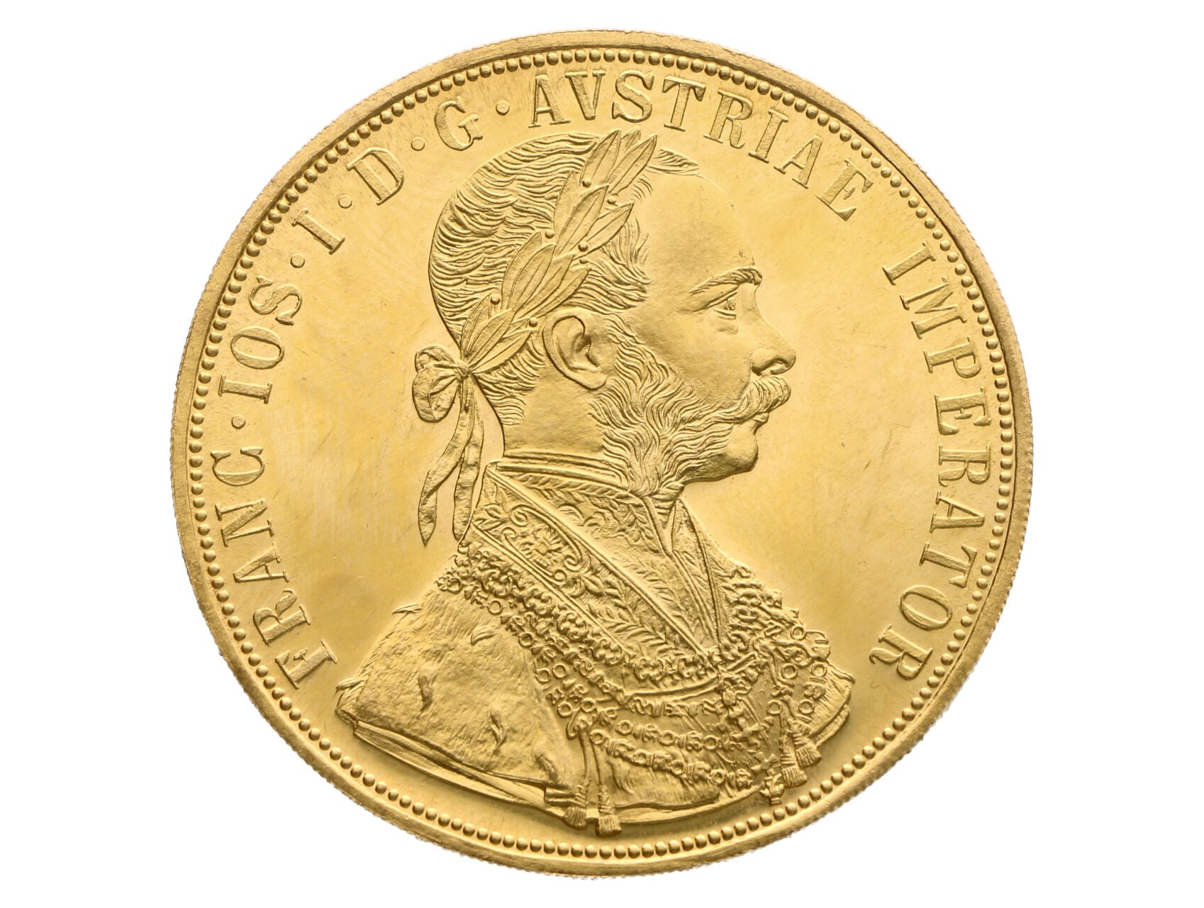 4 Dukát 1915 Novoražba, 13.963g, 0.986 Au_