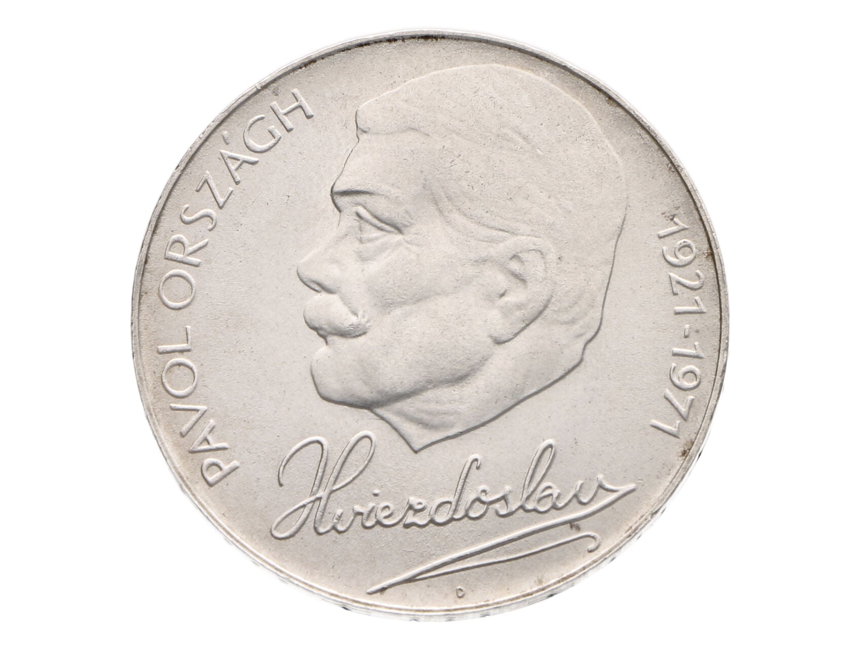 50 Kčs 1971, 50. výročí úmrtí Pavola O. Hviezdoslava