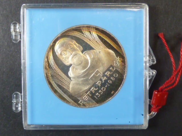 100 Kčs 1980, 650. výročí narození P.Parléře