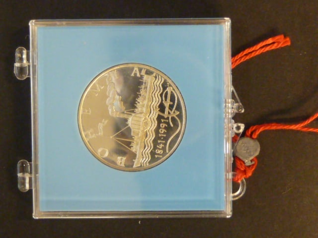 50 Kčs 1991 150.výročí zahájení plavby ...