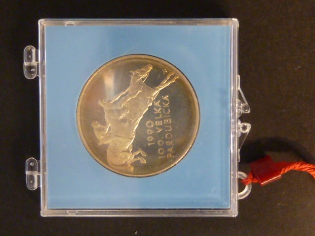 100 Kčs 1990, Velká Pardubická