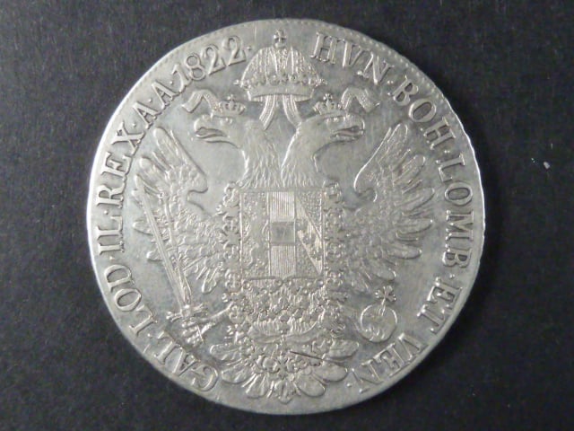 1 Tolar konvenční 1822 A