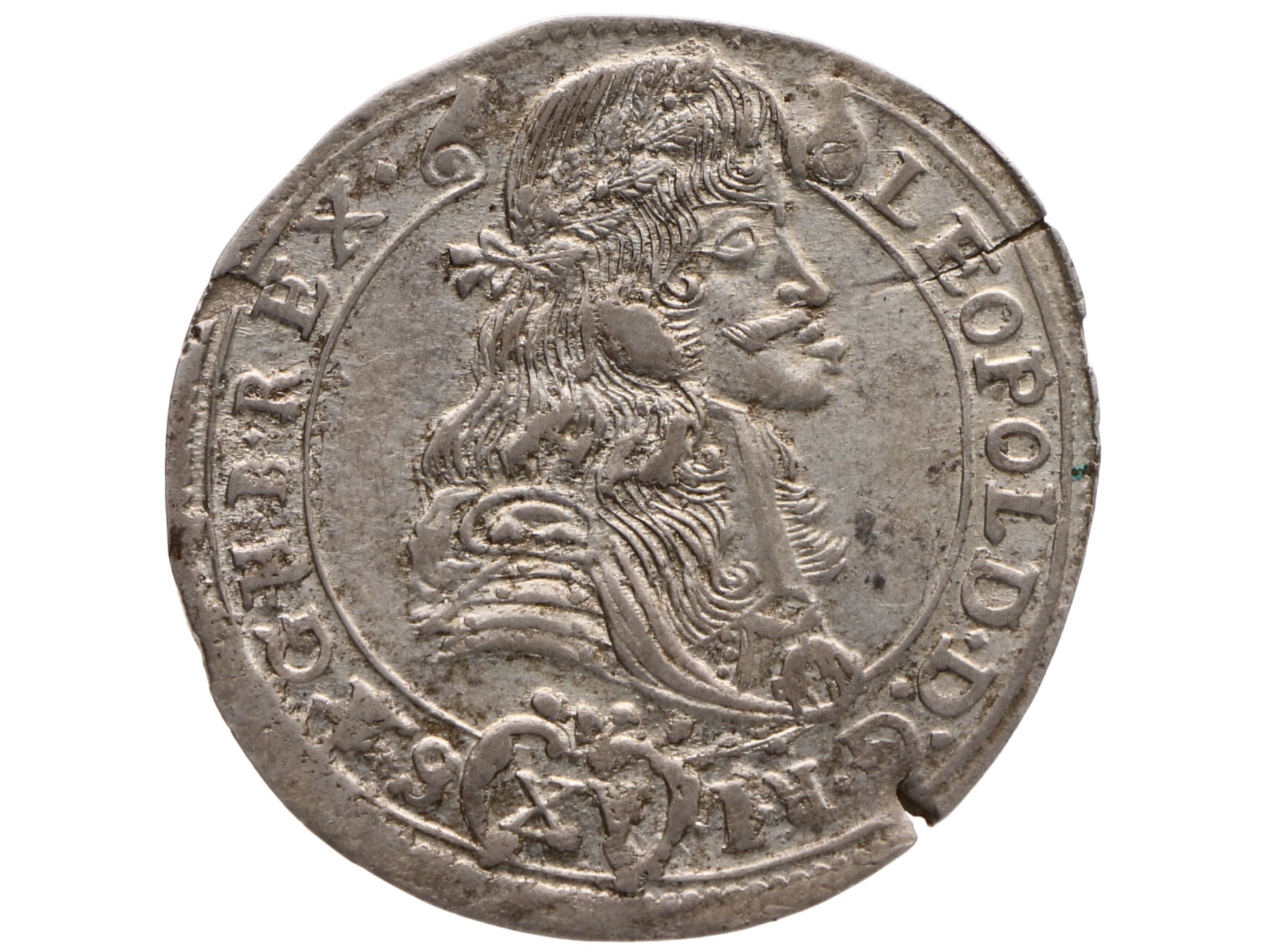 15 Krejcar 1686 KB Kremnice, 6.41 g, N 25_