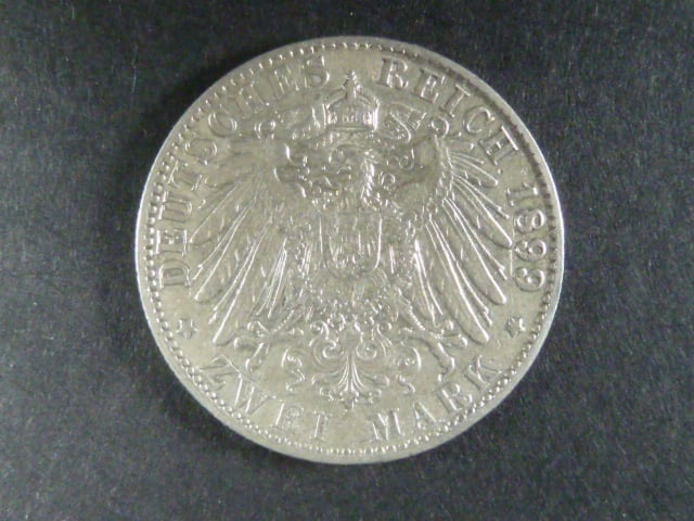 Hamburk, 2 Mark 1899 J, J.63