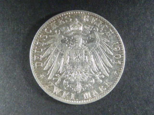 Hamburk, 2 Mark 1901 J, J.63
