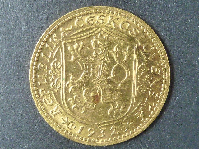 Dukát sv. Václav 1932