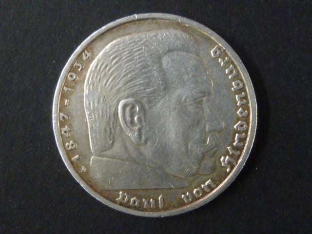 5 Reichsmark 1938 A, J.367