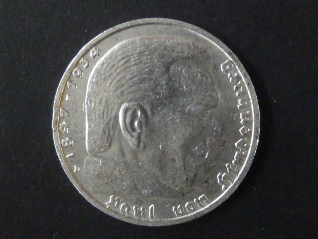 5 Reichsmark 1936 D, J.367