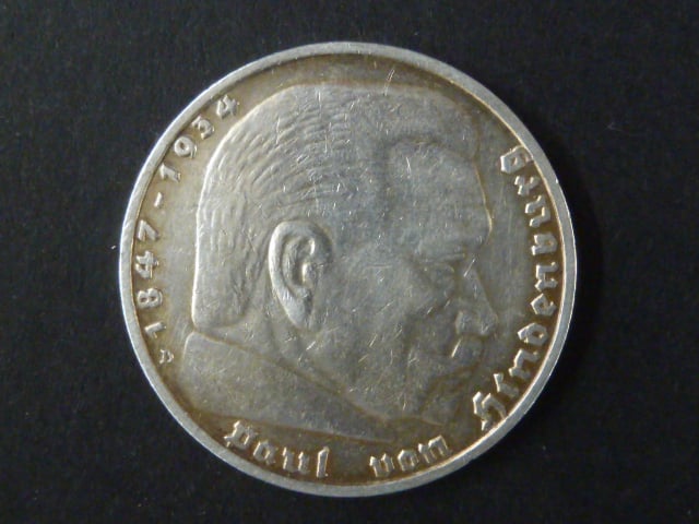 5 Reichsmark 1936 D, J.360