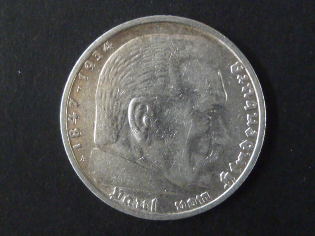 5 Reichsmark 1935 A, J.360