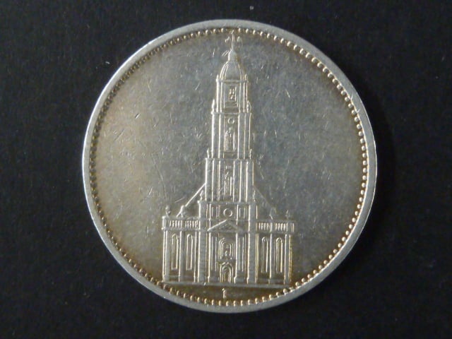 5 Reichsmark 1934 F, J.357
