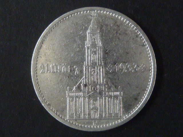 5 Reichsmark 1934 A Potsdam, J.356