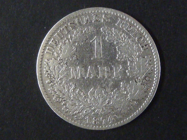 1 Mark 1874 D, J.009