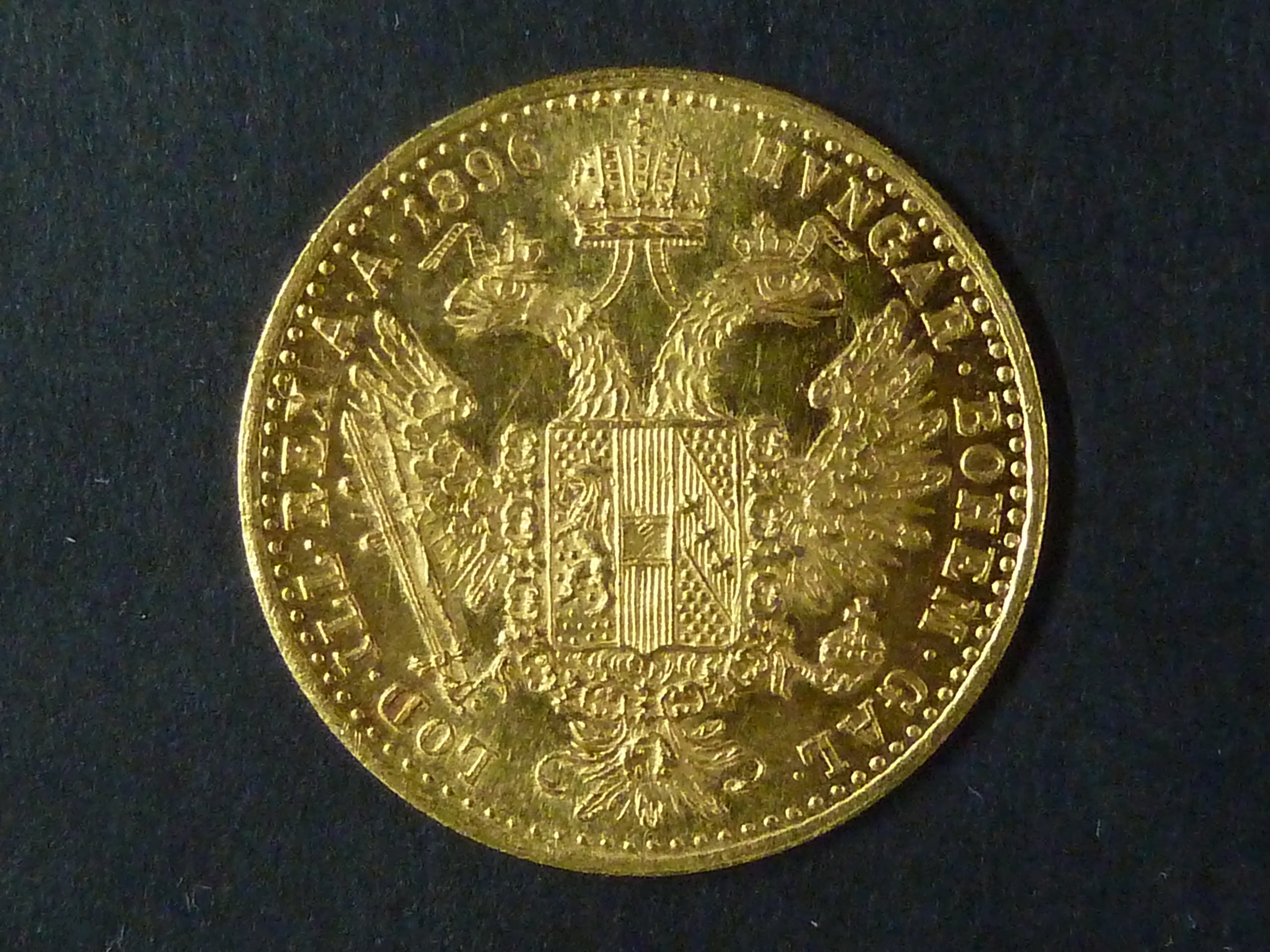 1 Dukát 1896, MS 64 PL
