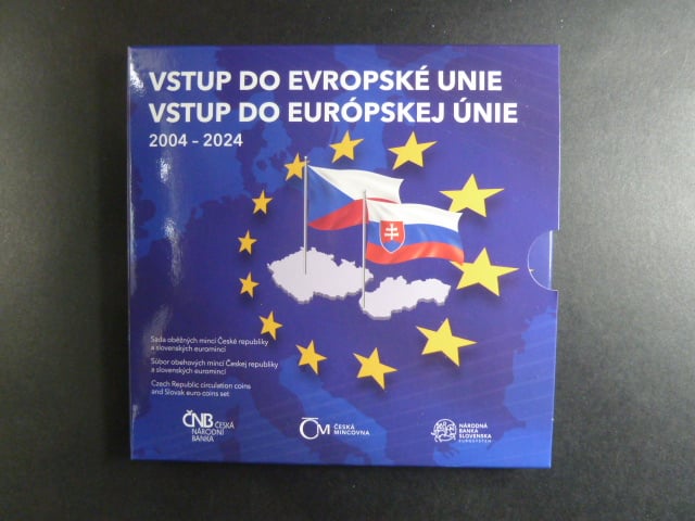 sada 2024 s motivem Vstup do evropslé unie společná se sadou Slovenské republiky